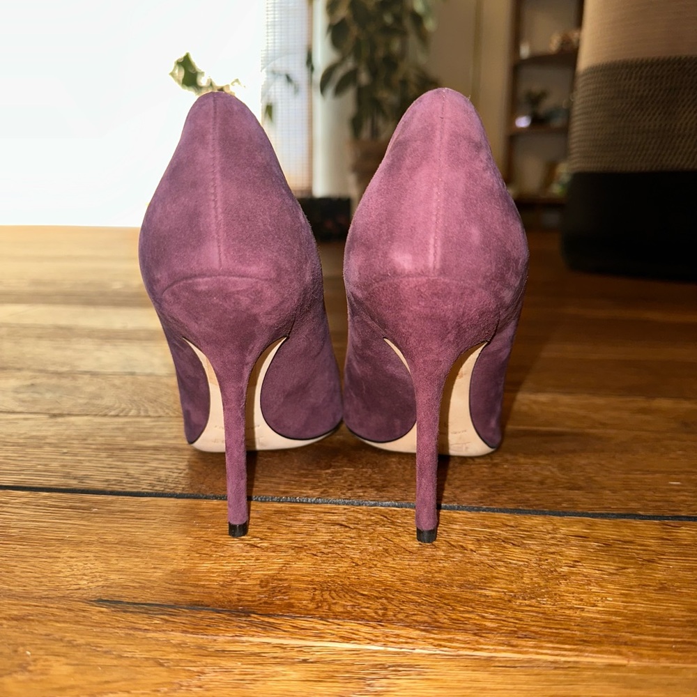 Dior purple suede heels - Picture 2 of 5